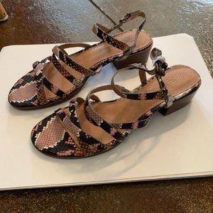 Madewell Lori Strappy Sandal, never worn
